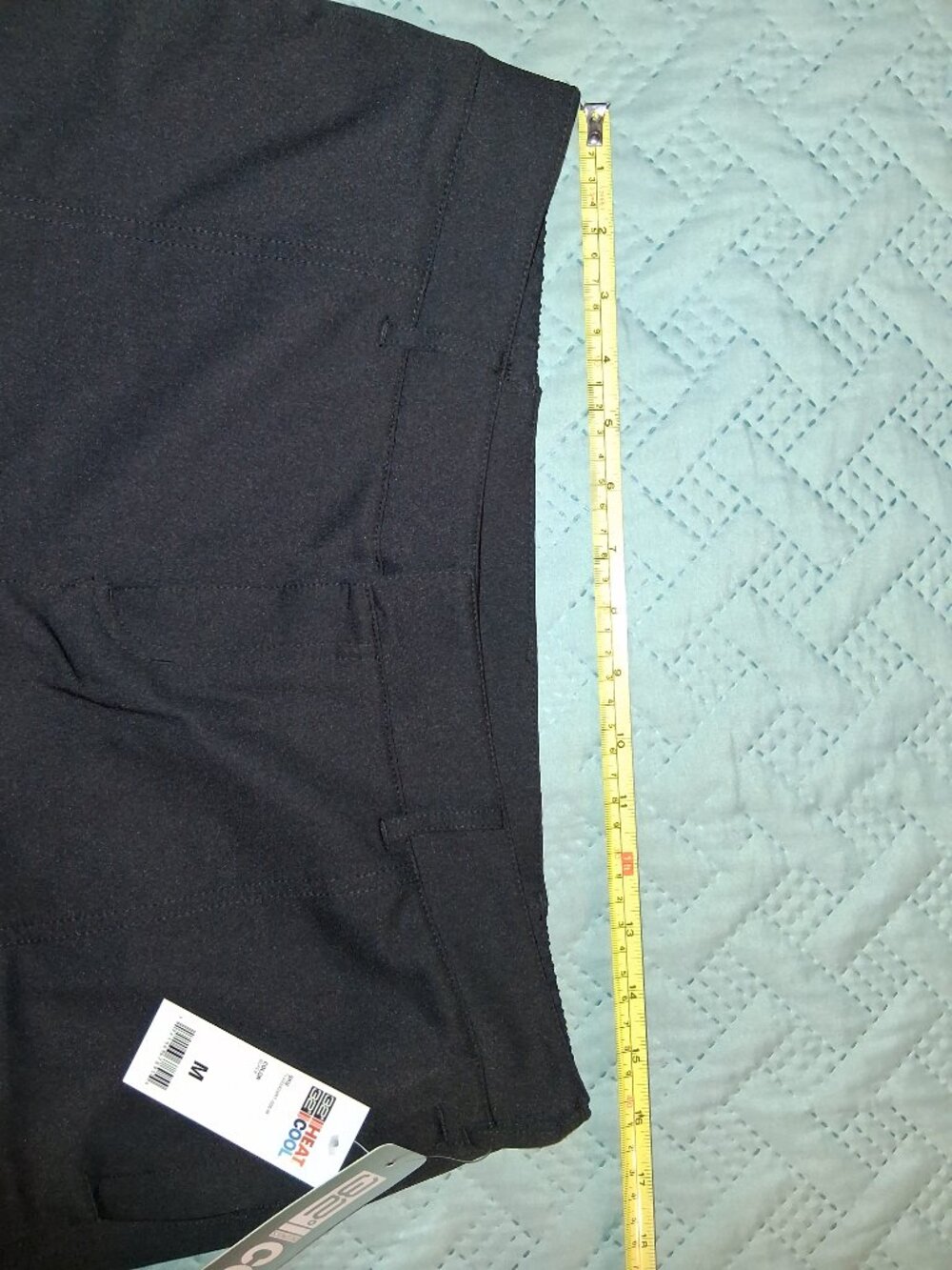 NEW 32 Degrees Black Women's Shorts-size M - Picture 3 of 7